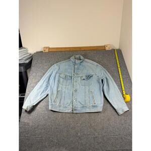 Vintage Lee Light Wash Denim Jacket Men’s Size XL
